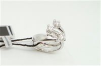 Tribano - Via Roma, 9 - Anello Recarlo Donna Eternity in Oro bianco Diamante 0.5 Ct R02TY677-14 - R02TY677-15